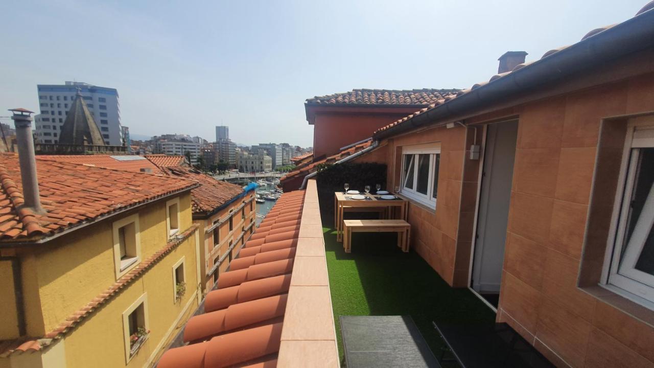 Las Terrazas De Gueeli 6 Pax Wifi - Garaje - Vistas - Vut-3391-As Gijon Exterior photo