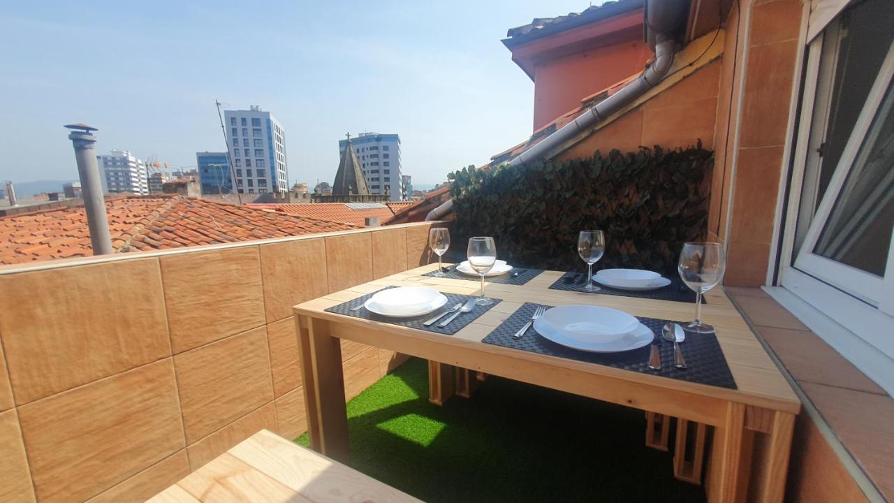 Las Terrazas De Gueeli 6 Pax Wifi - Garaje - Vistas - Vut-3391-As Gijon Exterior photo