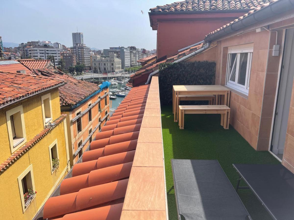 Las Terrazas De Gueeli 6 Pax Wifi - Garaje - Vistas - Vut-3391-As Gijon Exterior photo